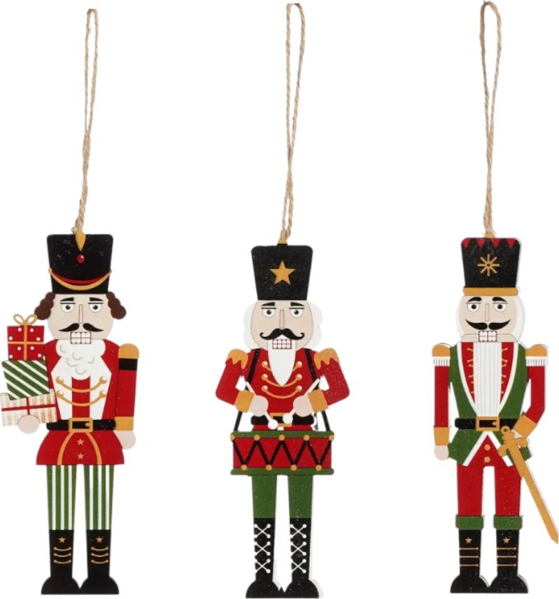 Tajemniczy ogród Zawieszka na choinkę dziadek do orzechów