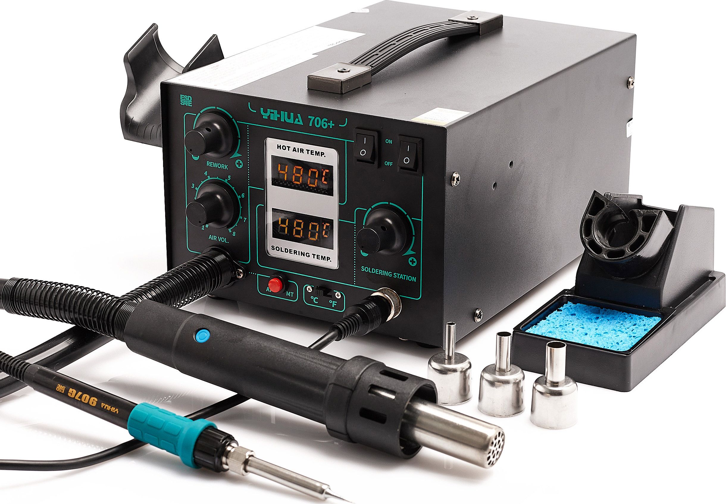 Techrebal Stacja lutownicza Yihua 706+