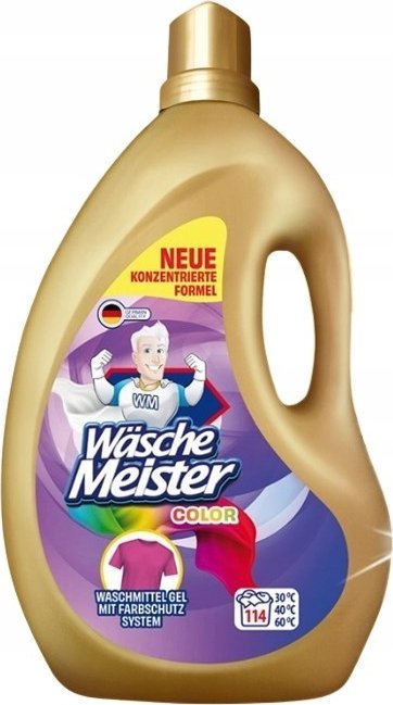 Waschemeister Żel do prania koloru Wasche Meister 4L DE