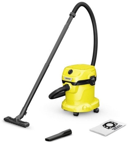 Odkurzacz przemysłowy Karcher Sauso-drėgno valymo siurblys Karcher WD 2 Plus V-15/4/18