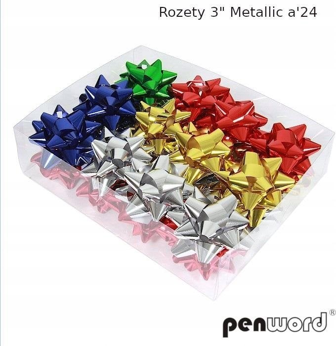 Polsirhurt Rozety metallic (24szt)