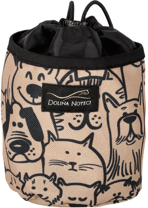 Dolina Noteci Brązowa saszetka na przysmaki bez paska