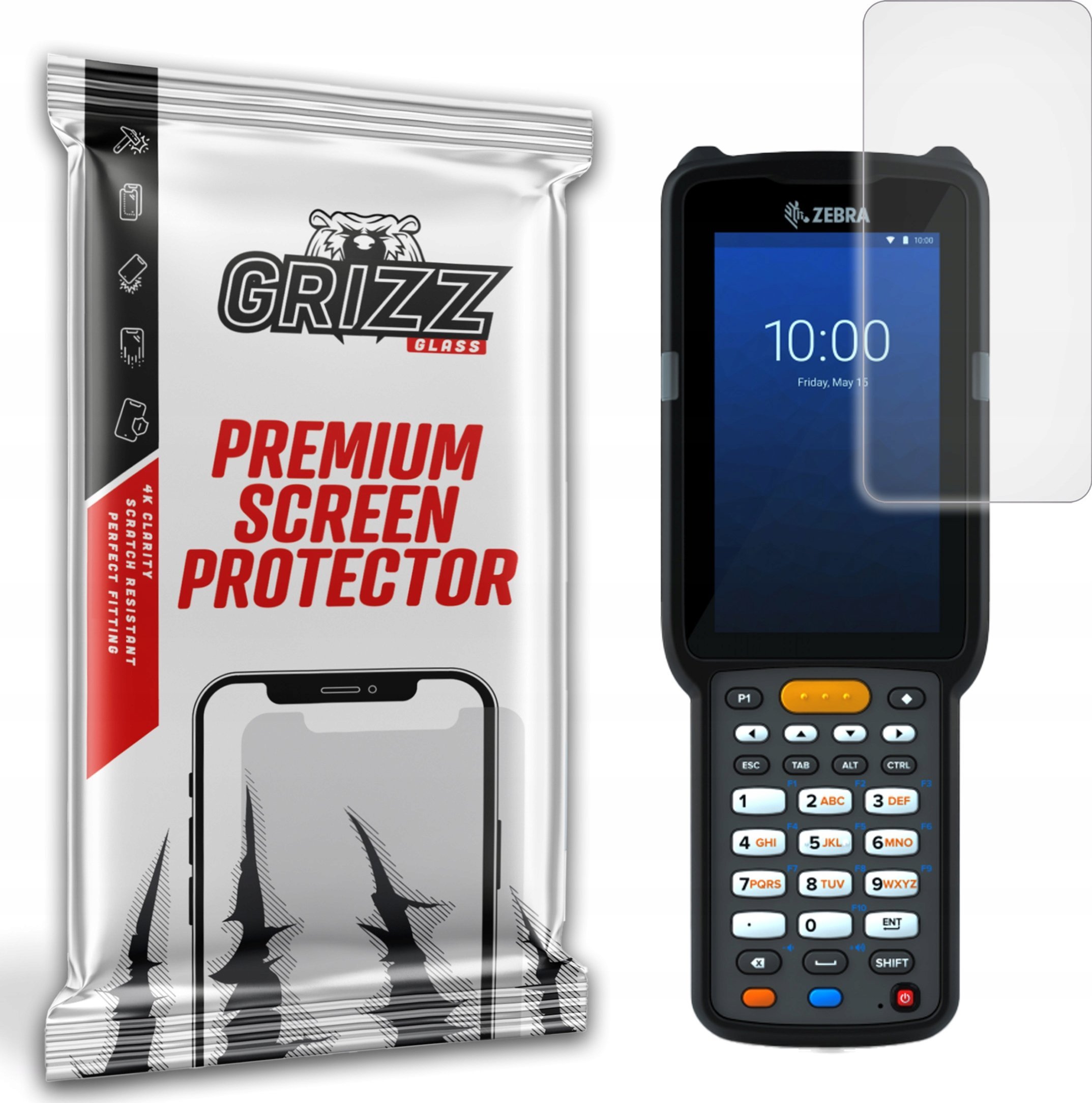 GrizzGlass Folia matowa GrizzGlass PaperScreen do Zebra MC330L