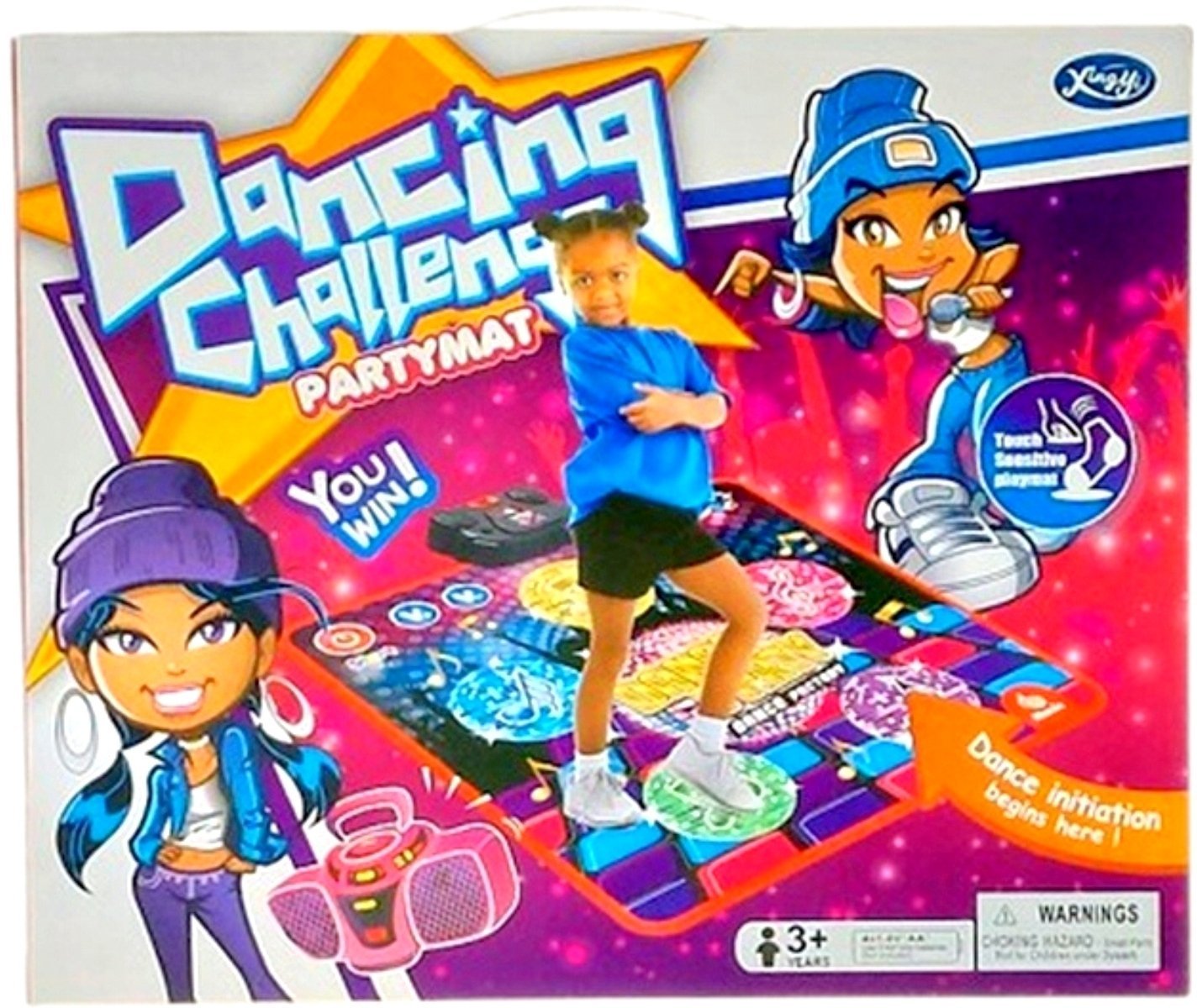 Mata taneczna na bat.90x90 013202 98008