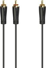 Kabel Hama RCA (Cinch) - RCA (Cinch) x2 5m czarny (002050970000)