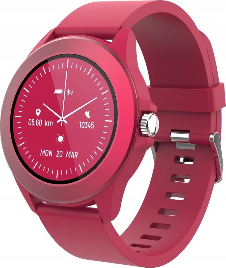 Smartwatch Forever Colorum CW-300 Czerwony (GSM169753)