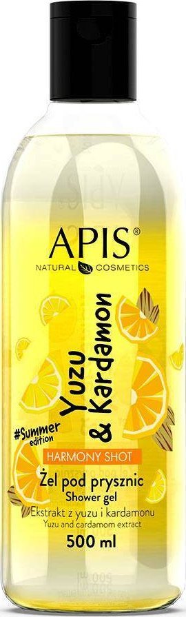 APIS_Harmony Shot żel pod prysznic Yuzu i Kardamon 500ml