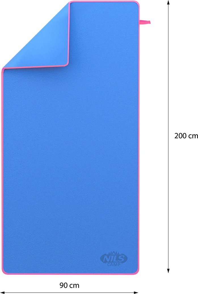 Nils Extreme NCR13 RĘCZNIK Z MIKROFIBRY 200X90 cm NILS CAMP (Szary)