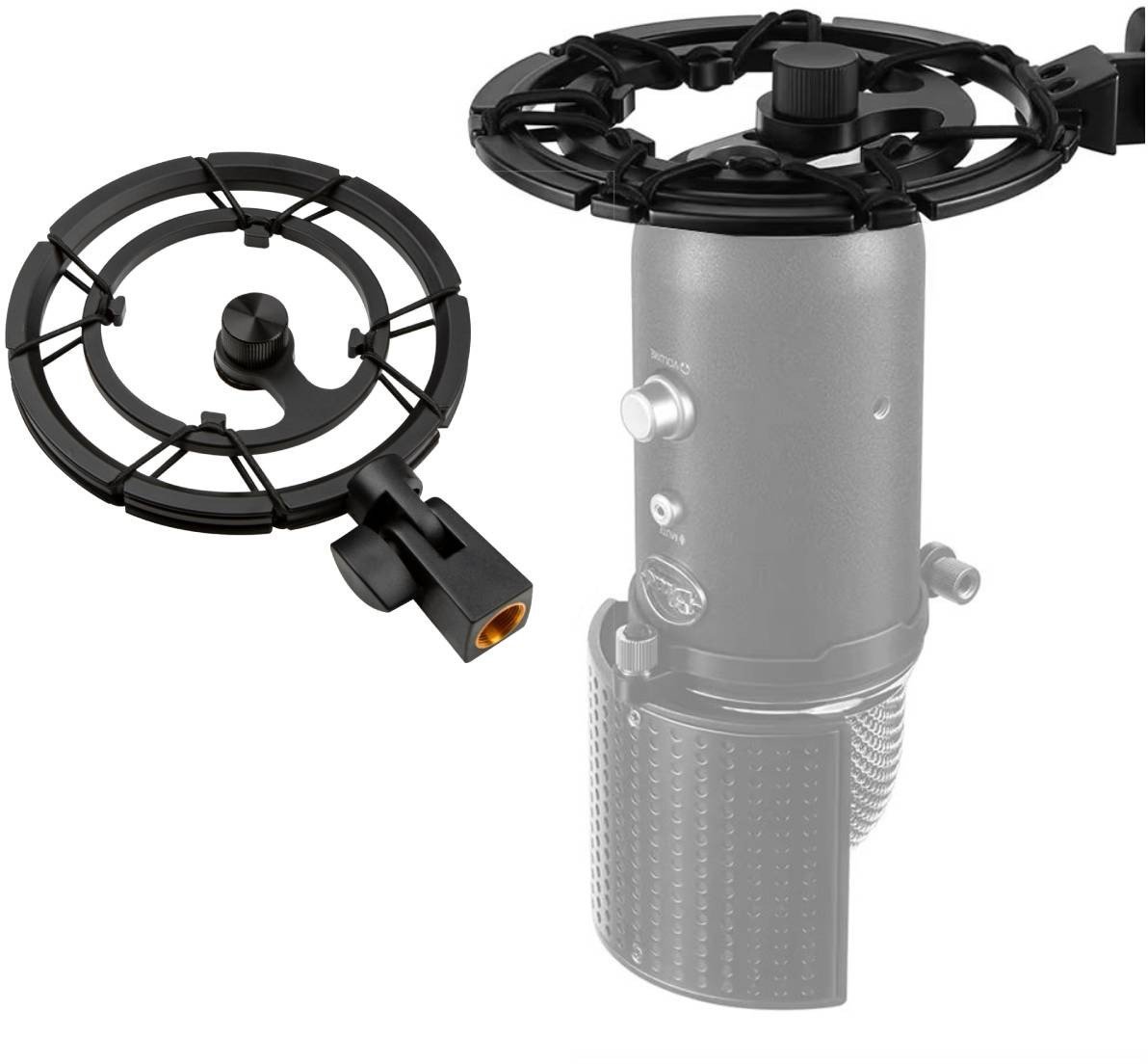 MOZOS SHM4 kosz antywibracyjny do mikrofonu 5/8" blue yeti