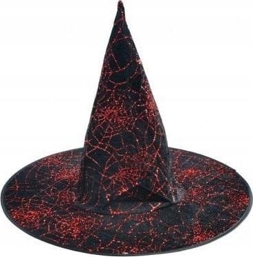 MFP paper kapelusz czarownicy czarno-czerwony 32x32cm 1042269