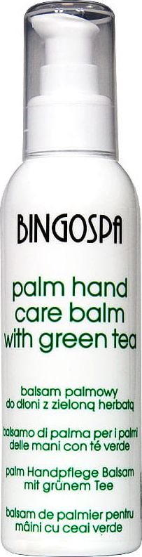 BingoSpa Balsam palmowy do dłoni z zieloną herbatą BingoSpa