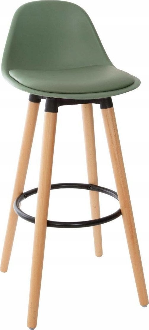 Atmosphera Hoker barowy z oparciem MAXON, 92 cm, kolor zielony