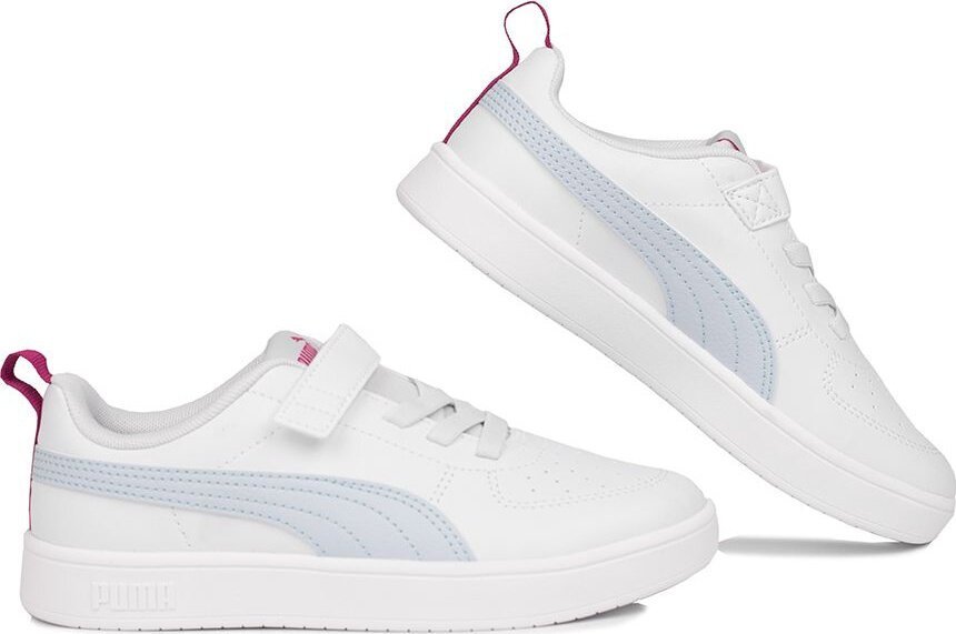 Puma Buty dla dzieci Puma Rickie AC PS biało-niebieskie 385836 21 32