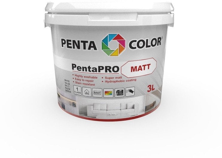 Pentacolor PAINT PENTACOLOR PENTAPRO MATT BALT 3L