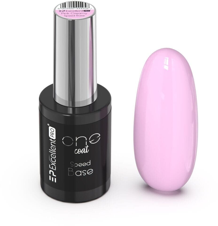 Excellent PRO One Coat Speed Base kryjąca baza hybrydowa Pink Creamy 11g
