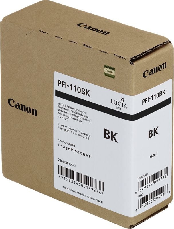 Tusz Canon Tusz PFI-110BK (black)
