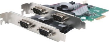 Exsys Karta szeregowa EXSYS EX-46014 4S RS-232 PCIe