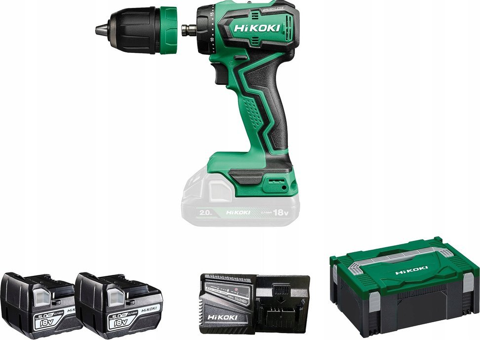 Wkrętarka Hikoki zasilanie akumulatorowe 18 V DS18DDQWPZ