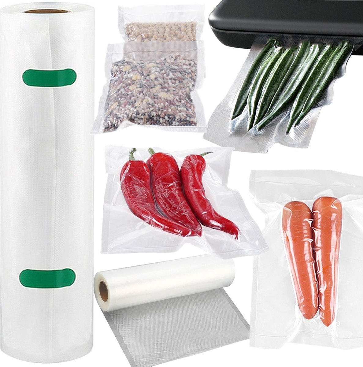 Heckermann Folia do zgrzewarki próżniowej Heckermann 25x600cm