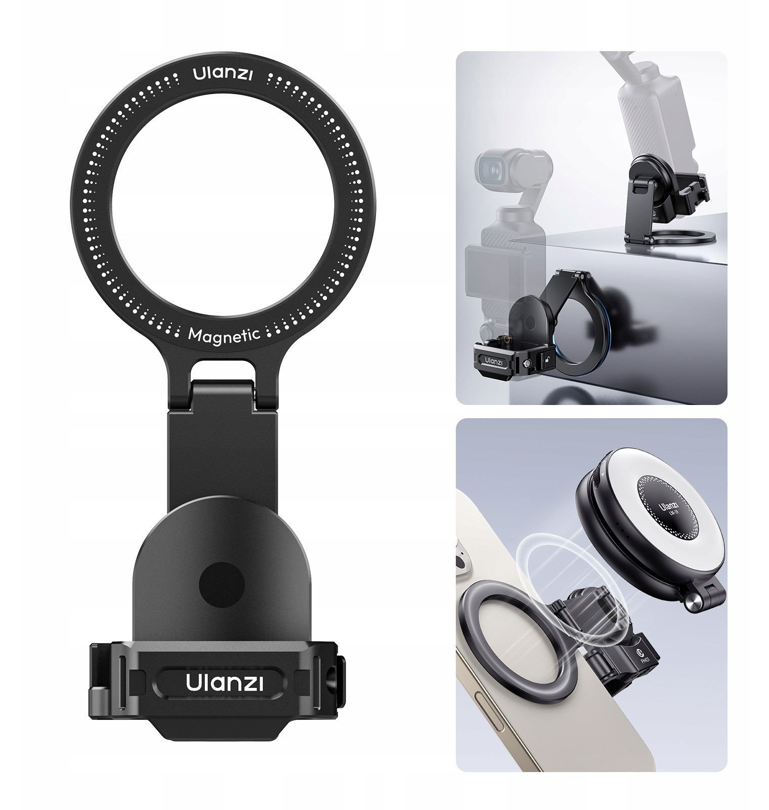 Obudowa Osłona Uchwyt Mocowanie na Magnes do DJI OSMO POCKET 3 Ulanzi / PM01