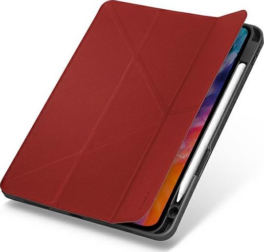 Etui na tablet Uniq UNIQ etui Transforma Rigor iPad Air 10,9 (2020) czerwony/coral red Atnimicrobial