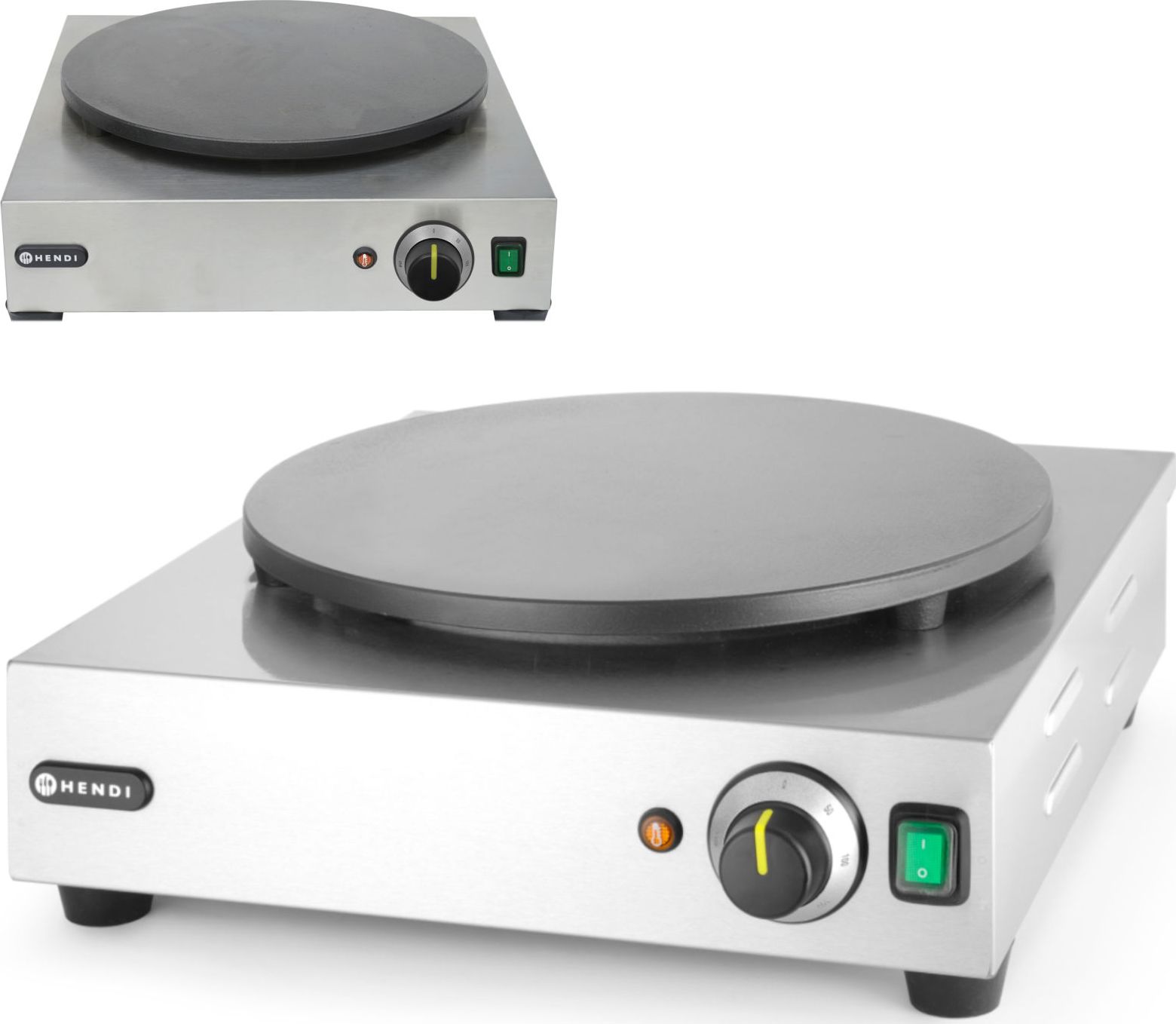 Hendi Naleśnikarka okrągła elektryczna śr. 40 cm 3000 W - Hendi 212028 Naleśnikarka okrągła elektryczna śr. 40 cm 3000 W - Hendi 212028