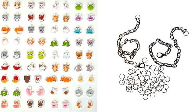 BRANSOLETKI DIY Z ZAWIESZKAMI PUFFY? CUTE ANIMALS