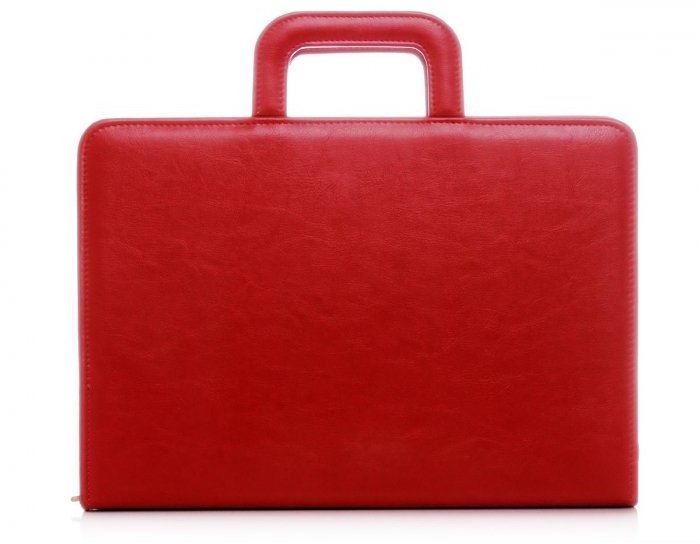 Solome TECZKA KONFERENCYJNA AKTÓWKA BIWUAR A4 SOLOME CZERWONA