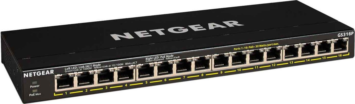 Switch NETGEAR GS316P-100EUS