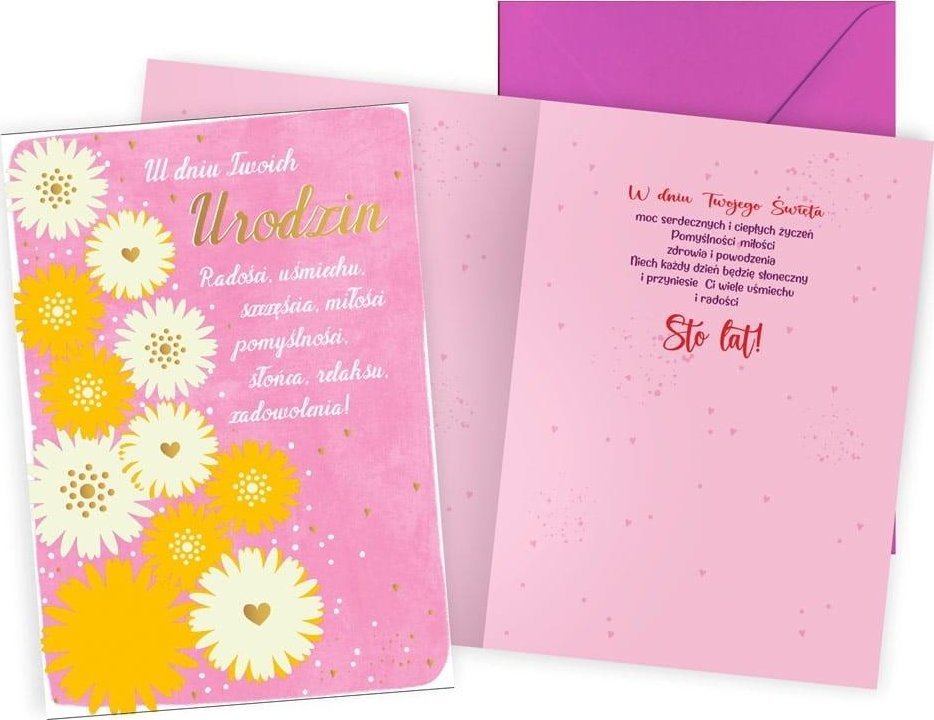 KUKARTKA KARNET PR URODZINY PR-510