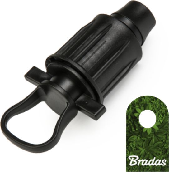 Bradas Zaślepka QJ 16mm do rur PE zasilających montażowych linii kroplującej