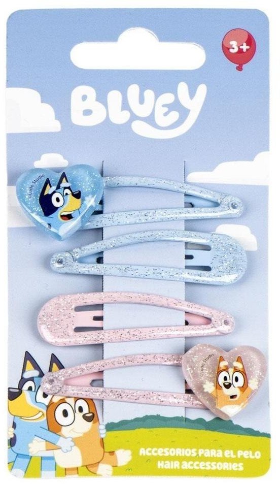 Spinki do włosów Bluey 4szt