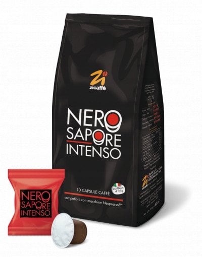 Kapsułki do Nespresso Zicaffe Nerosapore Intenso - 10 sztuk