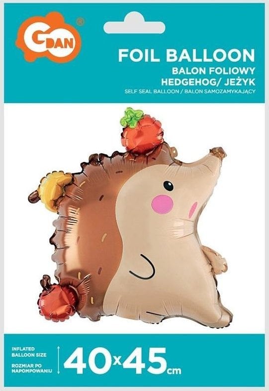 Balon foliowy Jeżyk 40x45cm