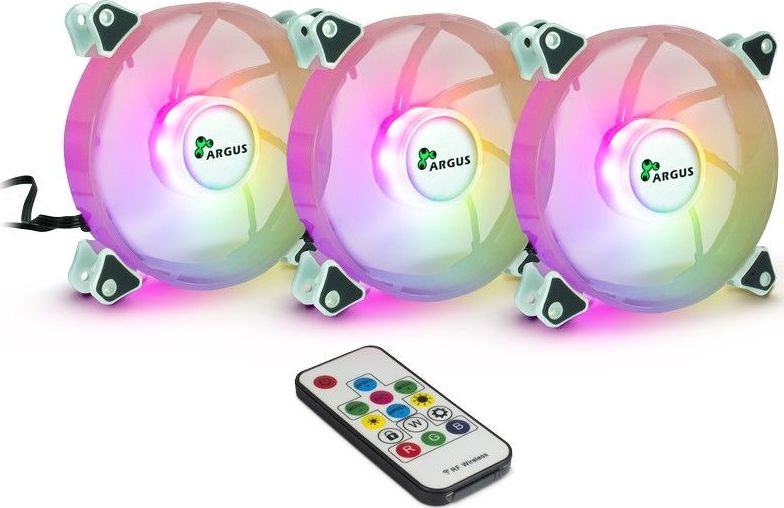 Wentylator Argus RS-061 RGB 3-pack + Hub (88885530)