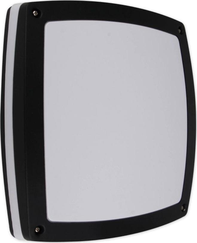 Kinkiet Master LED Paula plafon elewacyjny ścienny kwadratowy 2-punktowy grafitowy