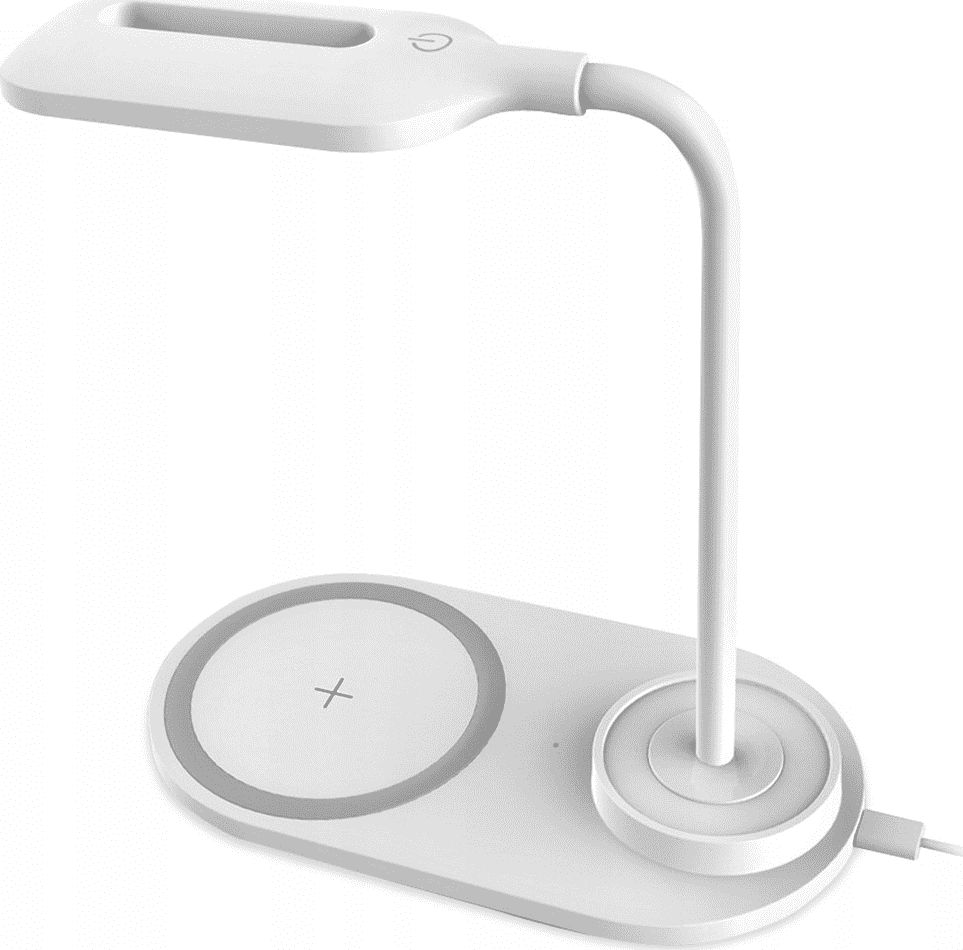 Lampka biurkowa Platinet biała (PDL1930)