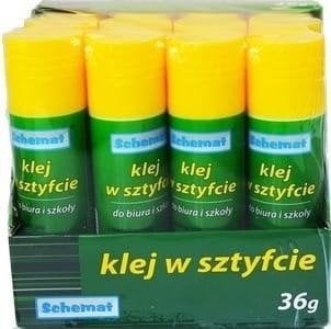 SCHEMAT Klej w sztyfcie 36g (12szt)