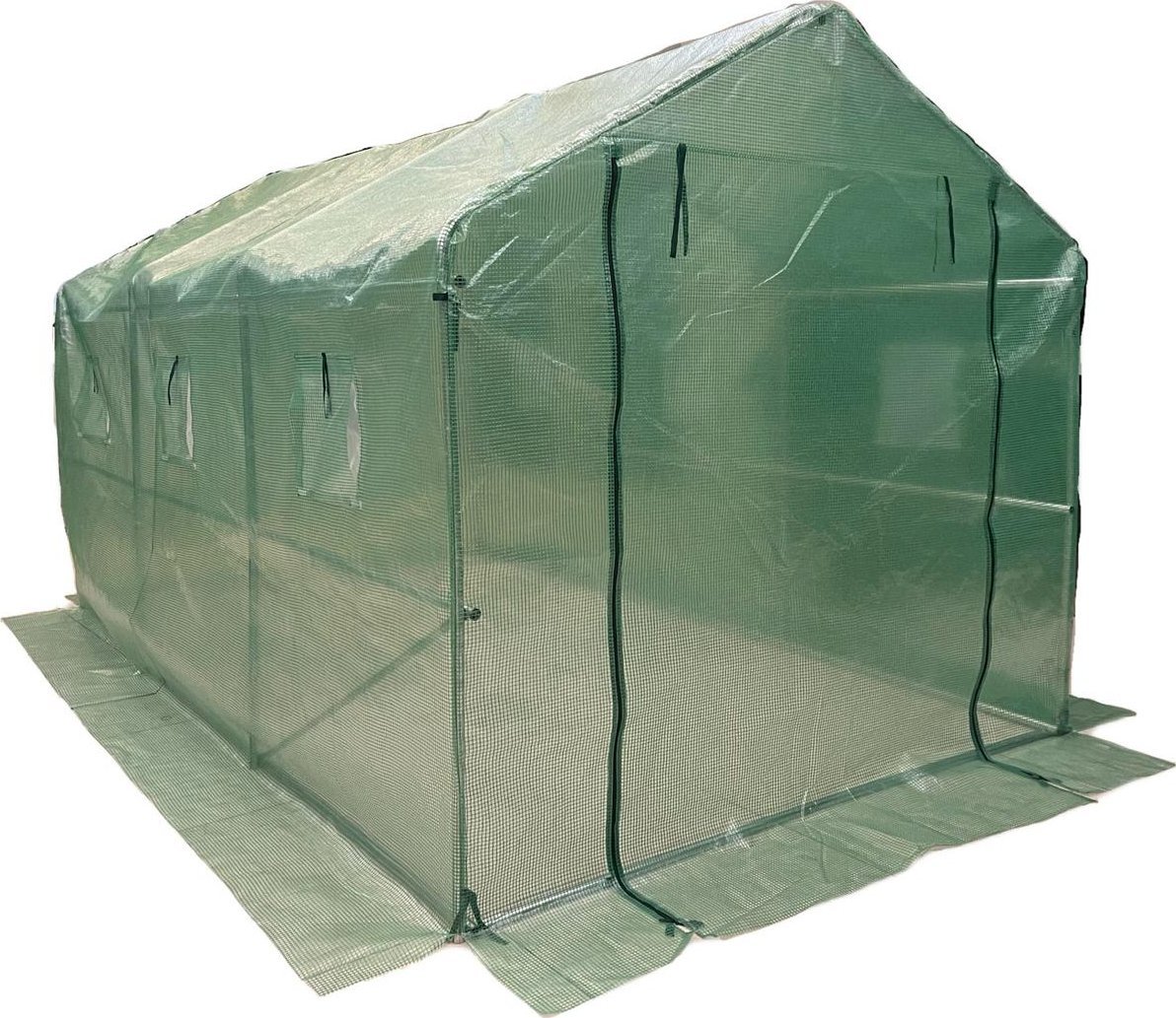 Saska Garden SZKLARNIA TUNEL OGRODOWY 200x350x200CM ZIELONA