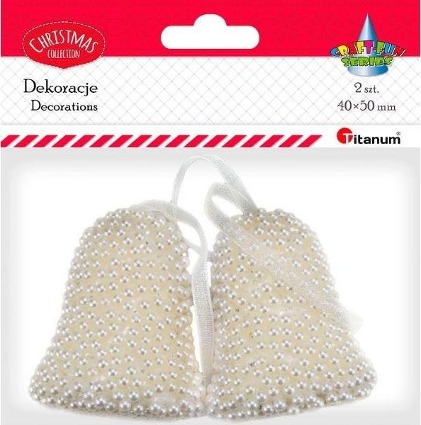 Zawieszki dzwonki 40x50mm 2szt