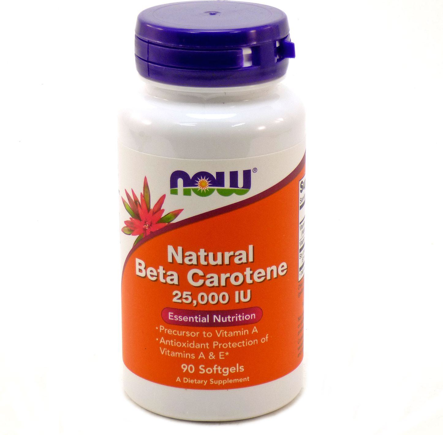 NOW Foods Beta Carotene 25000 90 kaps.