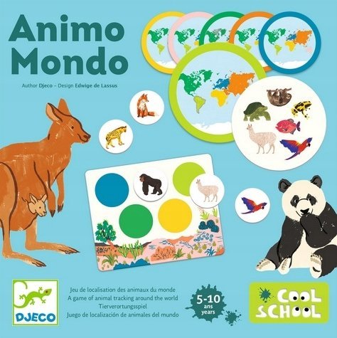 Djeco Djeco Žaidimas - Šaunioji mokykla - Animo Mondo