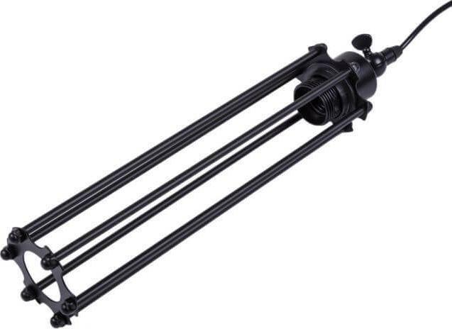 Lampa wisząca Abigail Retro LAMPA wisząca RETRO KRS-E27 Abigali industrialna OPRAWA metalowy ZWIS klatka czarna