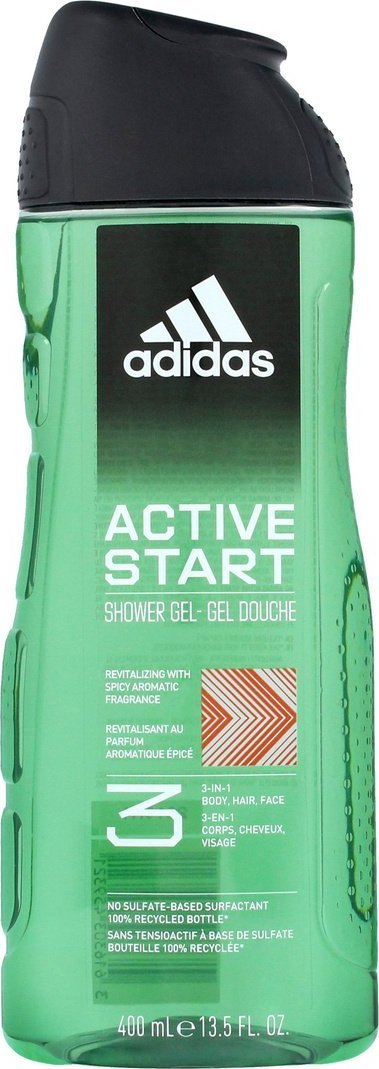 Adidas Adidas Active Start Żel do mycia 3w1 dla mężczyzn 400ml