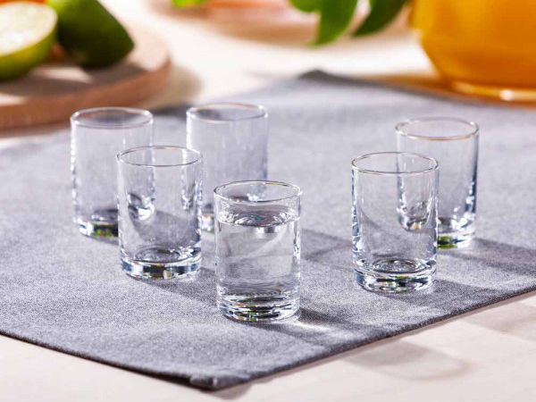 KPL. 6 KIELISZKÓW WÓDKA 50ML T57-450/50ML GŁ. (E0-2810)