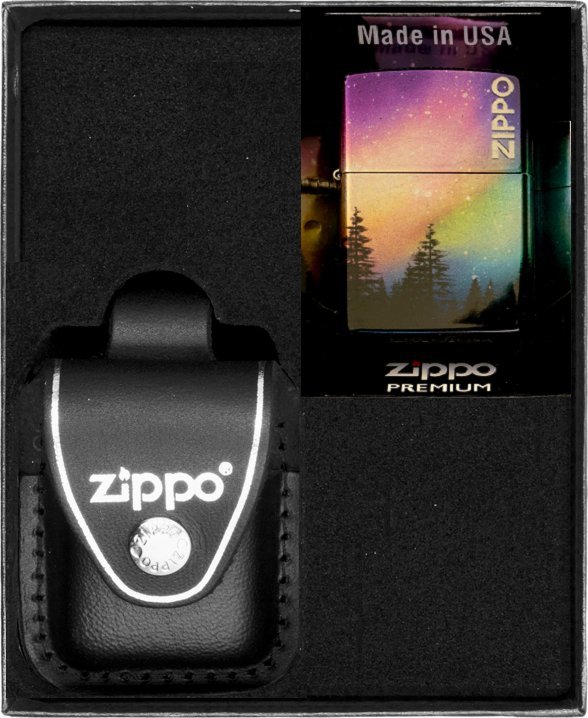 Zestaw ZIPPO Zapalniczka COLORFUL SKY DESIGN Prezentowy No3