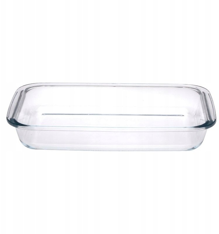 Alpina - Szklane naczynie żaroodporne do pieczenia 34,5x20,5x5 cm 2.2 L