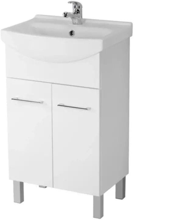 SZAFKA PODUMYWALKOWA OLIVIA 55 BIAŁA DSM FSC MIX70% SGSCH-COC-007574 M