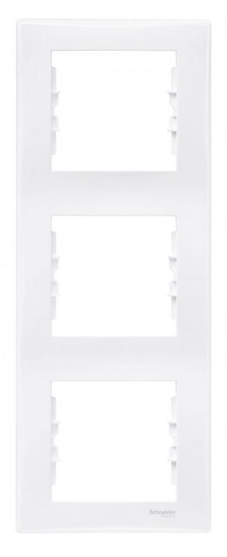 Schneider Electric Ramka potrójna Sedna biała SDN5801321