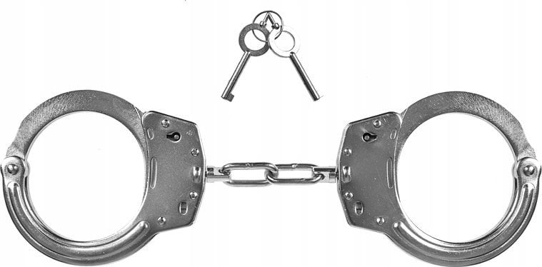 Guard Kajdanki łańcuszkowe GUARD 01, stal - chrom, blokada zacisku, 2 klucze (YC-01-SR)